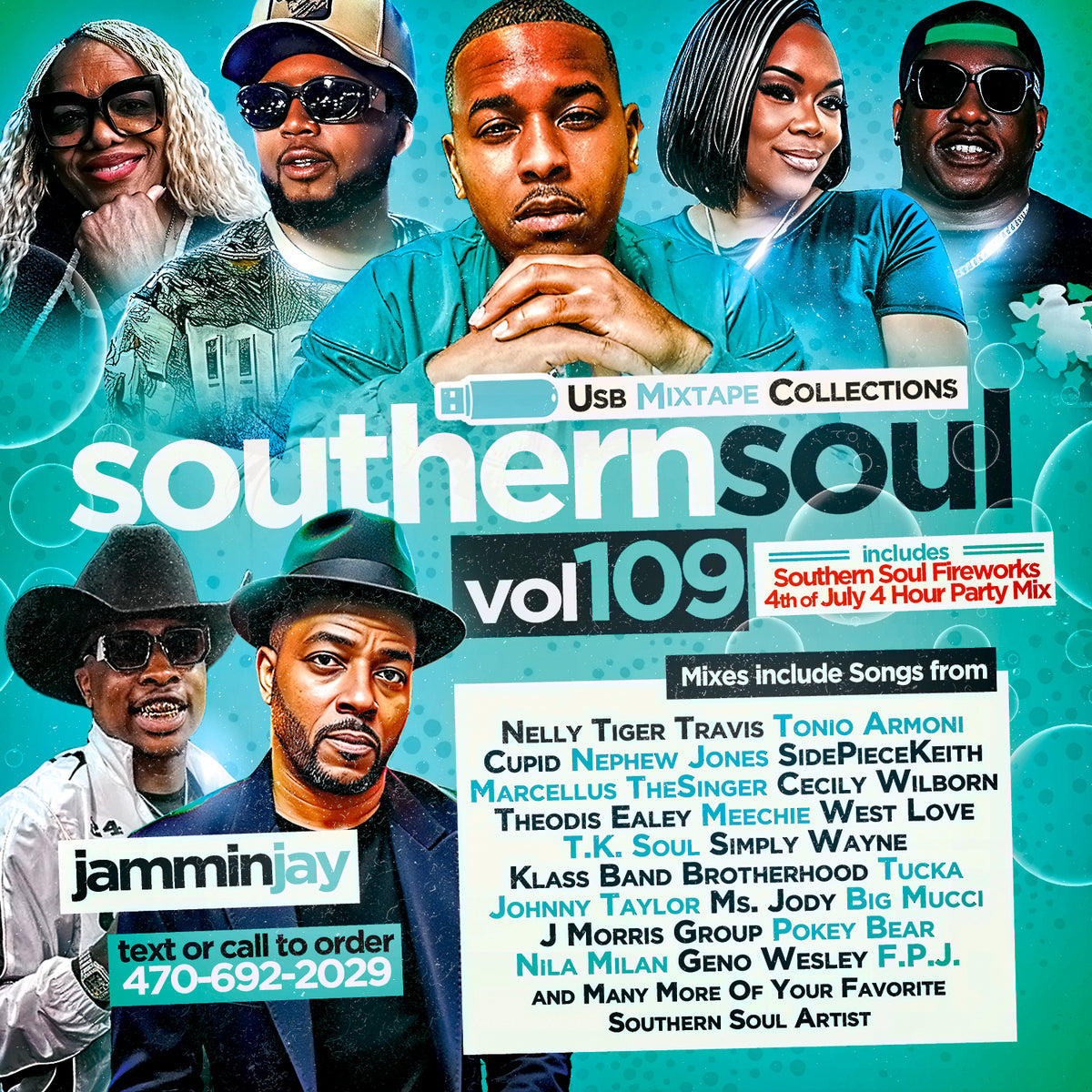 Southern Soul Vol 109 USB – MAJOR TURNOUT MUSIC